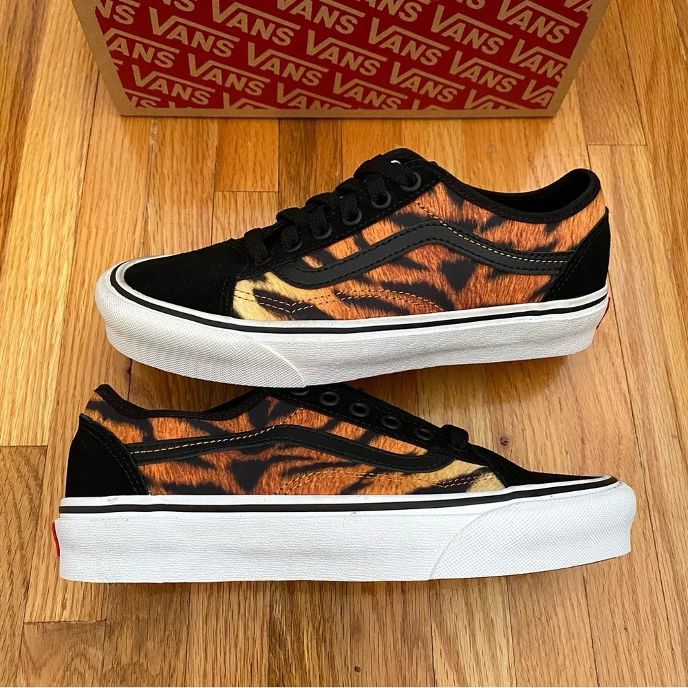 Vans Old Skool Tiger Animal Print Women’s Sneakers